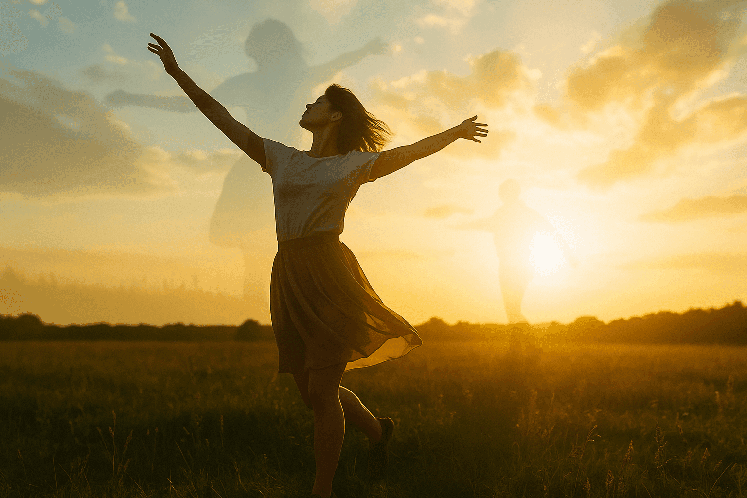 Inspirational image for living authentically and embracing life