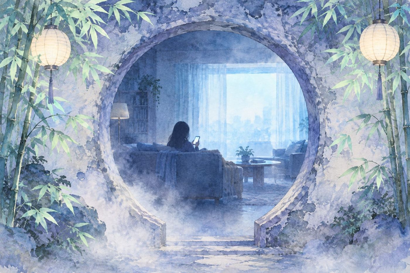 Watercolor illustration for today's Ancient Wisdom for Modern Problems post